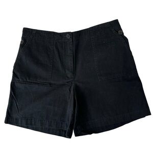 Jones New York Sport Black Cargo Shorts, 12